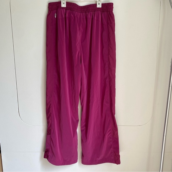 NEW Free People Movement Morning To Midnight Track Pants Contrast Magenta Size L - Picture 7 of 7